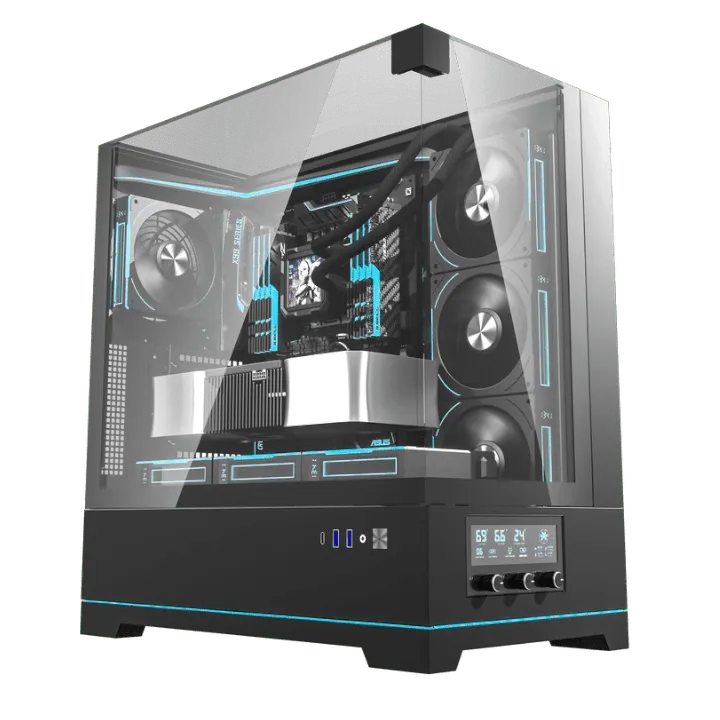 Darkflash DY450 PRO ATX Black