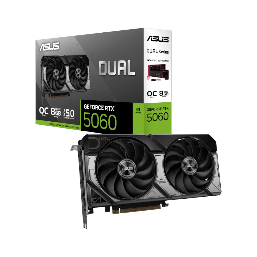 ASUS RTX 5060 8GB Dual GDDR7 OC Edition