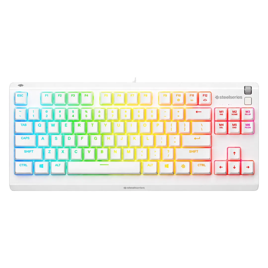 Keyboard SteelSeries Apex 3 TKL Wired White