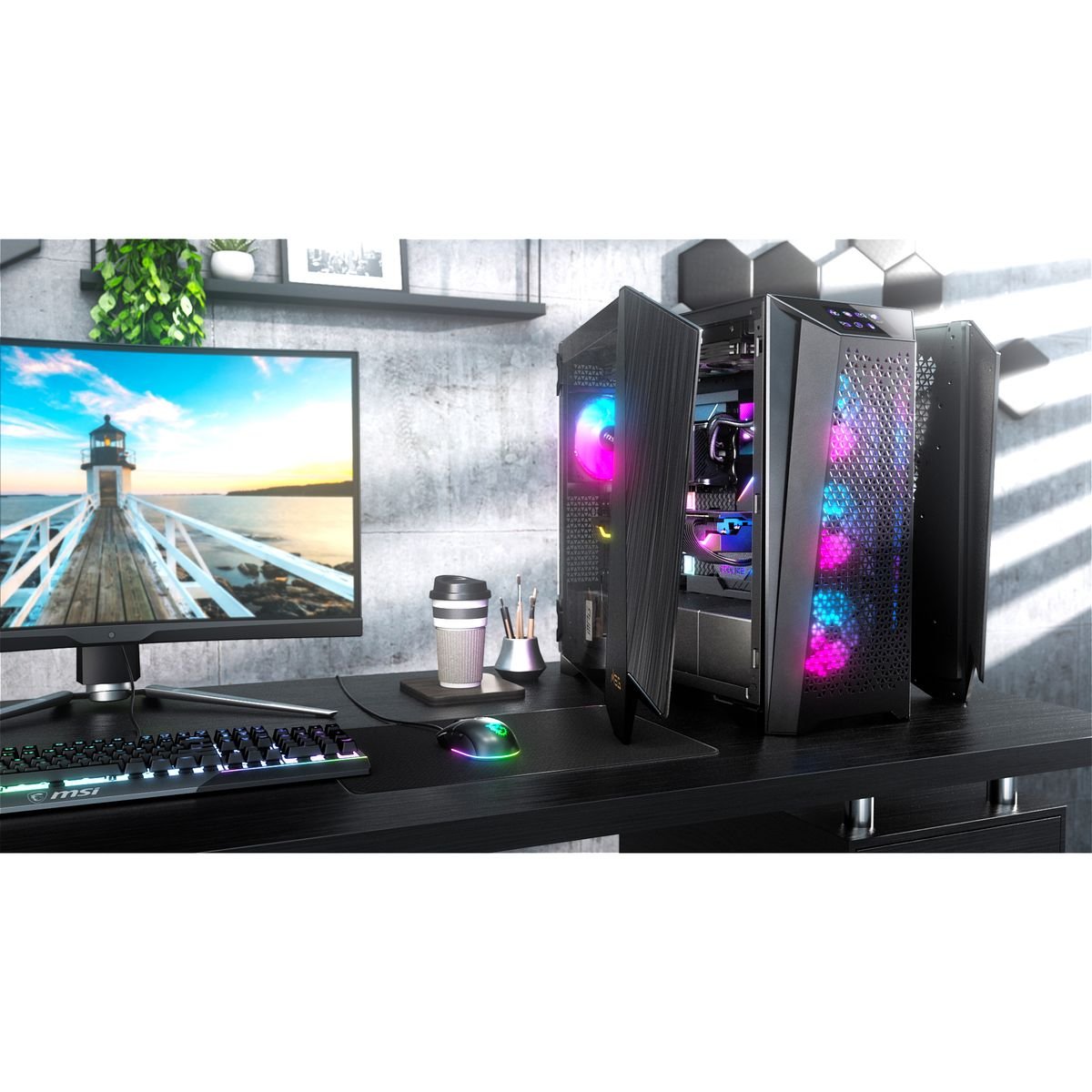 Case MSI MEG PROSPECT 700R Mid-Tower Gaming Case