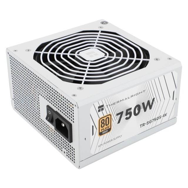 Power Supply Thermalright Thermal TR-SG750S 750W 80+ Gold Power Supply (White)