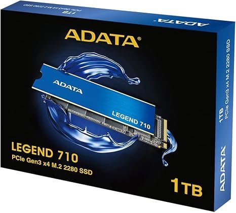 ADATA SSD Legend 710 M.2 1TB PCIe Gen3 x4 M.2 2280