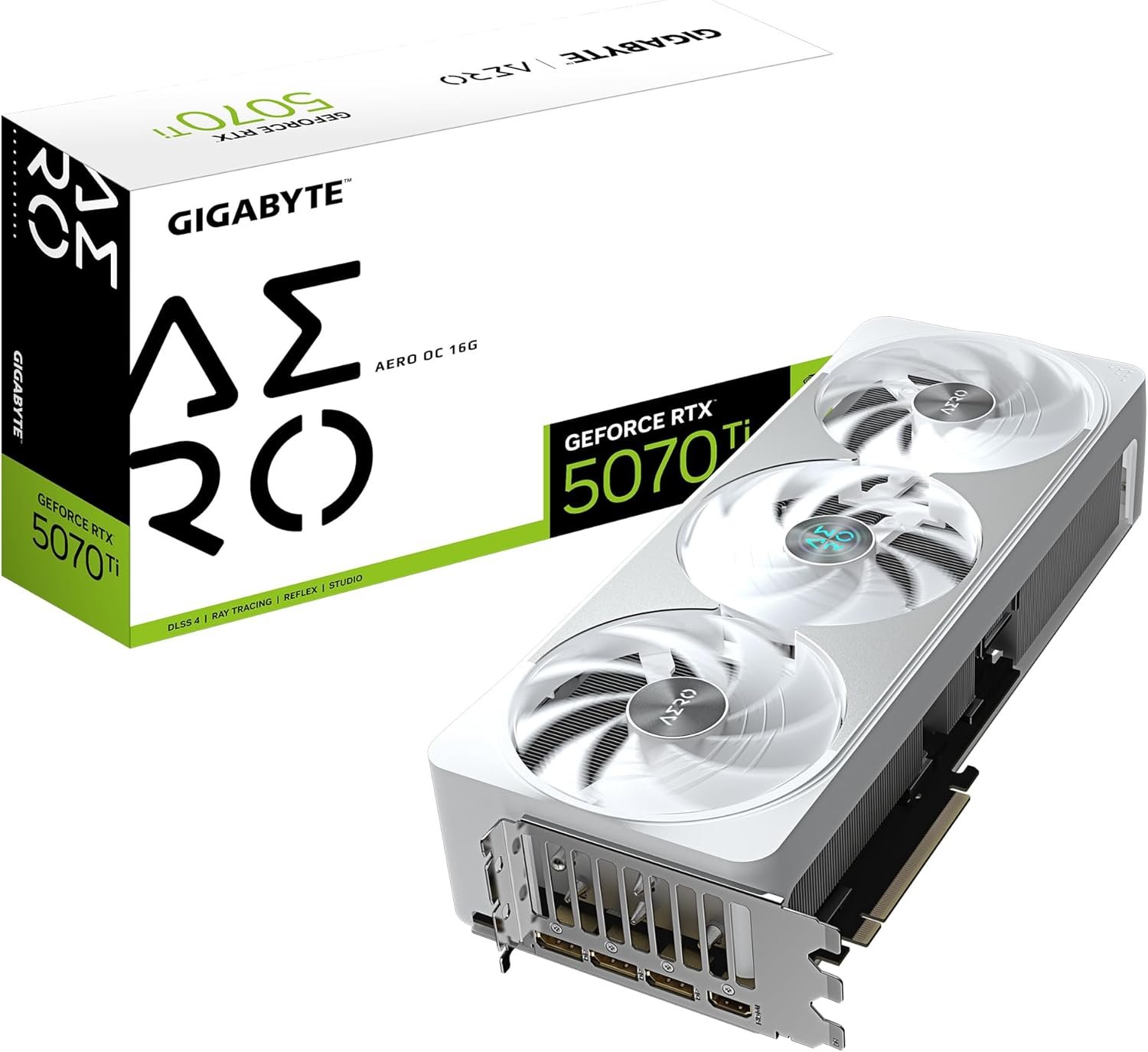 Graphics Card GIGABYTE GeForce RTX™ 5070 Ti AERO OC 16GB