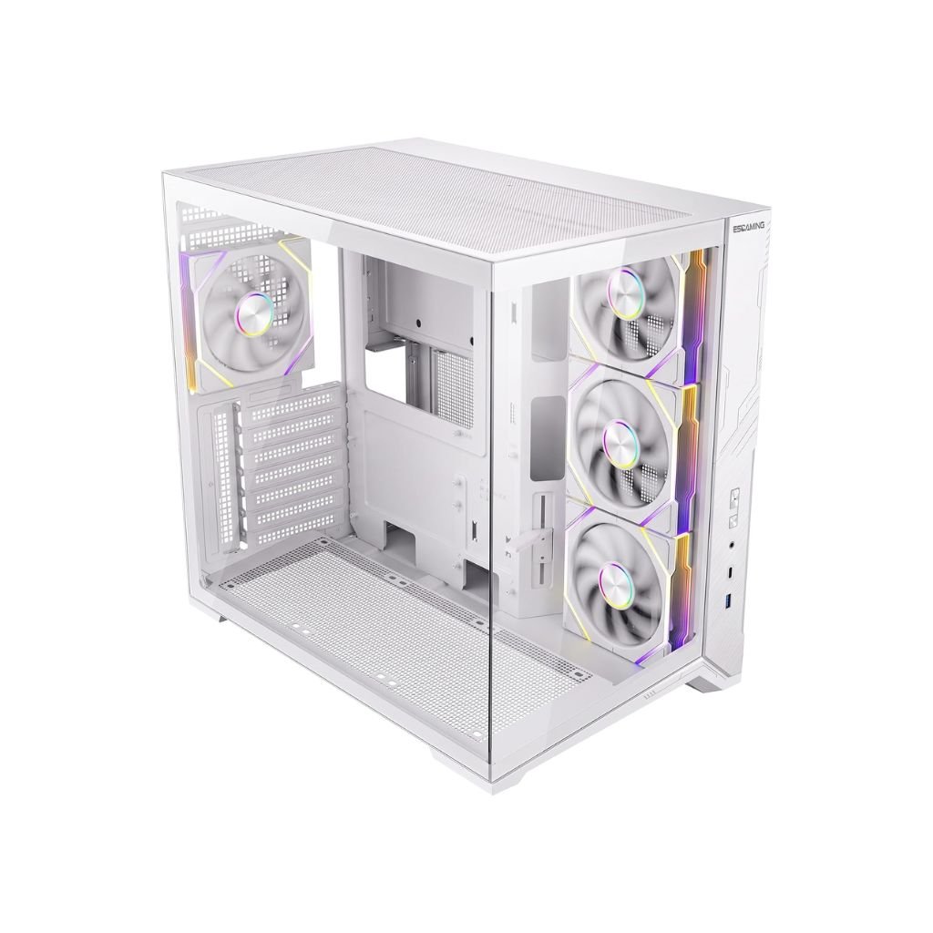 Case ESGaming Zero Max - ATX PC Case - White