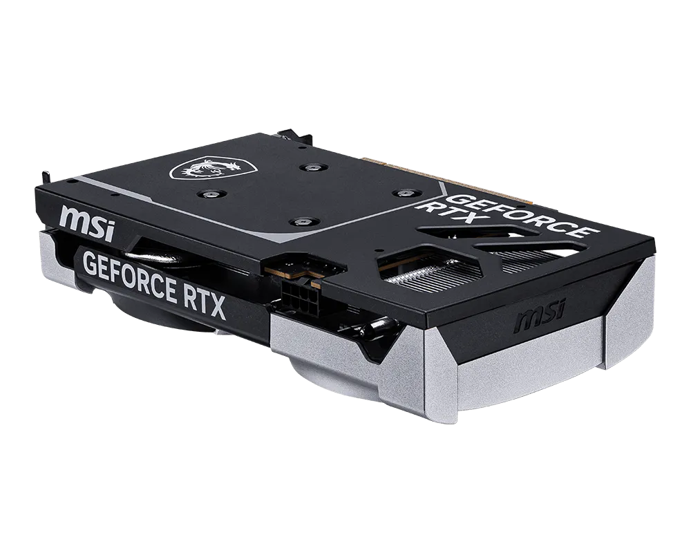 Graphics Card MSI GeForce RTX 5060 8G VENTUS 2X OC Graphics Card, 8GB GDDR7, 128-bit, 3840 CUDA Cores, 2527MHz Boost, PCIe 5.0 x8, Dual Fan, 3× DisplayPort 2.1b + HDMI 2.1b, 8K Support