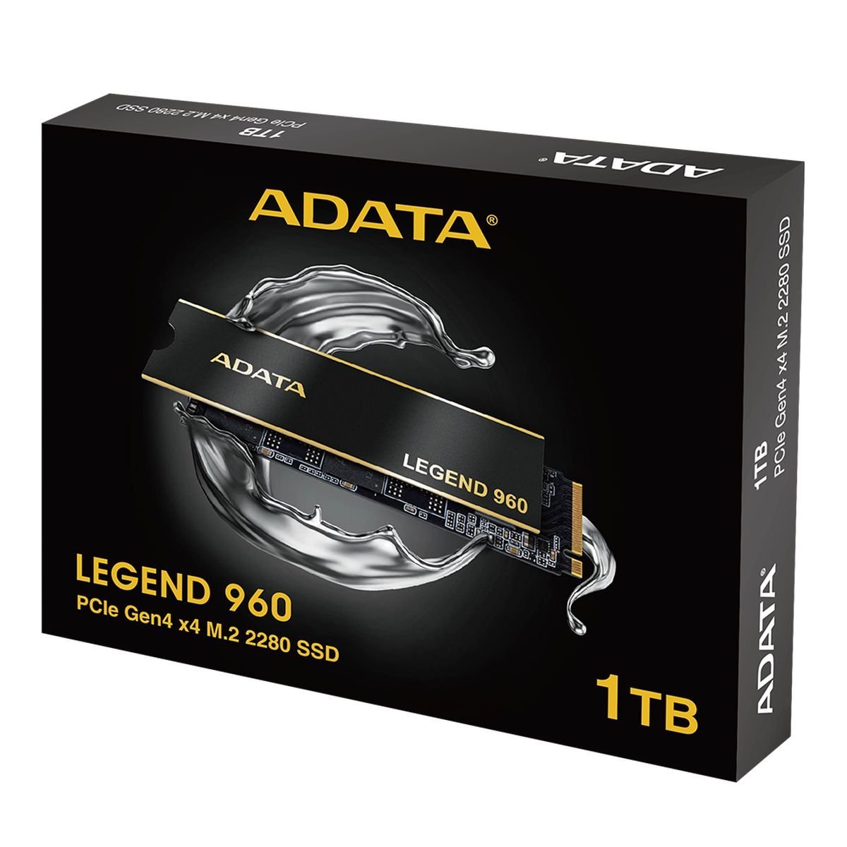 Storage ADATA Legend 960 PCIe Gen4 x4 M.2 2280 with 1.3mm Heat Sink Solid State Drive — 1TB