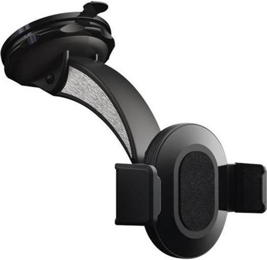 Cooler Hama Universal Car Smartphone Holder with Suction Cup, Fits 5.5-8.5 cm Devices, 360° Rotation, Adjustable Clamp, Windshield Mount - Black