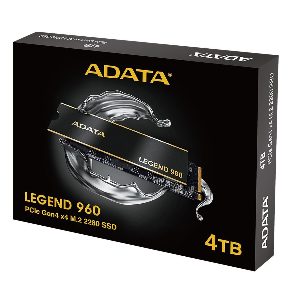 Storage ADATA Legend 960 PCIe Gen4 x4 M.2 2280 with 1.3mm Heat Sink Solid State Drive — 4TB