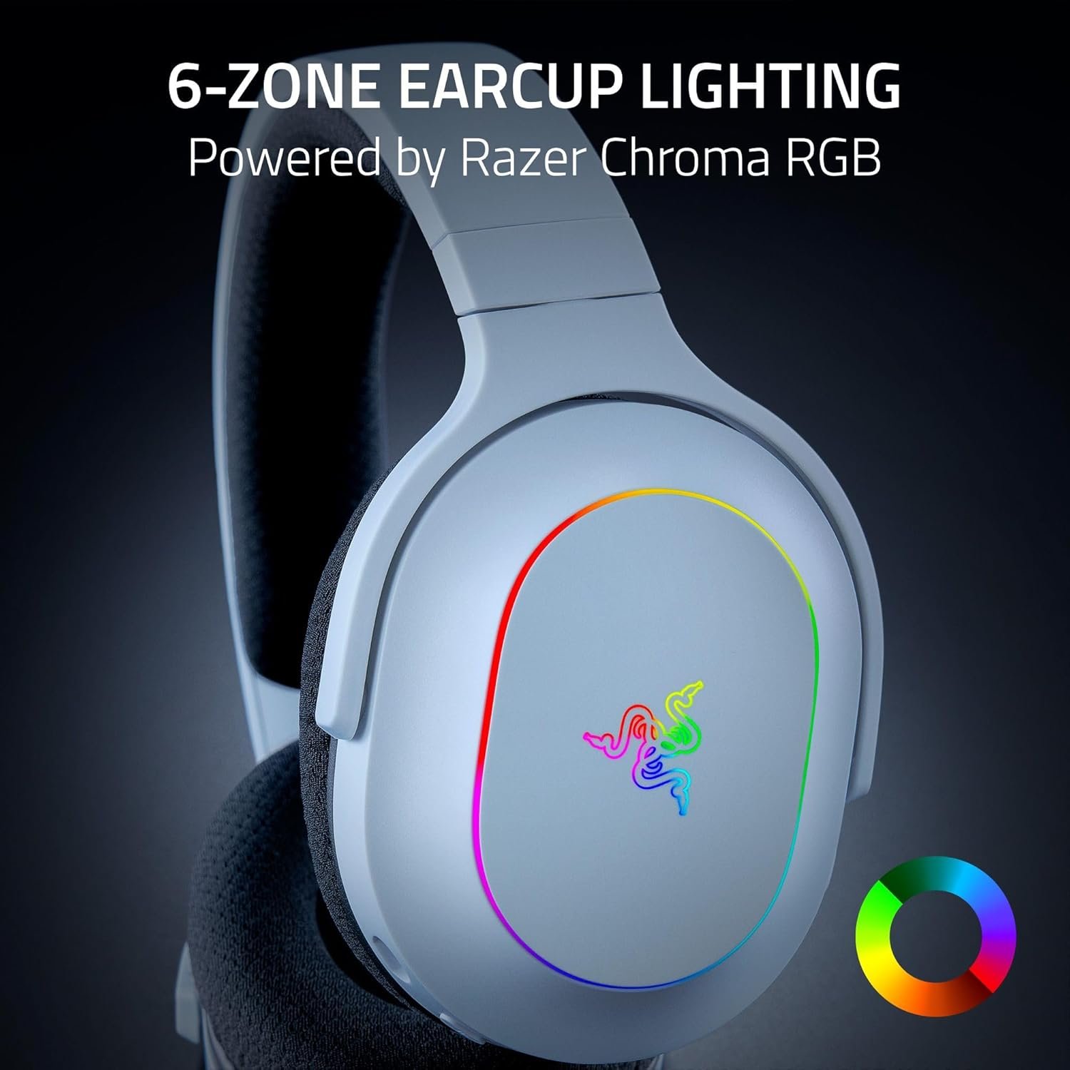 Storage Razer Barracuda X Chroma Wireless Gaming Headset - TriForce 40mm Drivers - Dual Wireless (2.4GHz & Bluetooth) - 6-Zone Chroma RGB - Detachable HyperClear Cardioid Mic - 70-Hour Battery