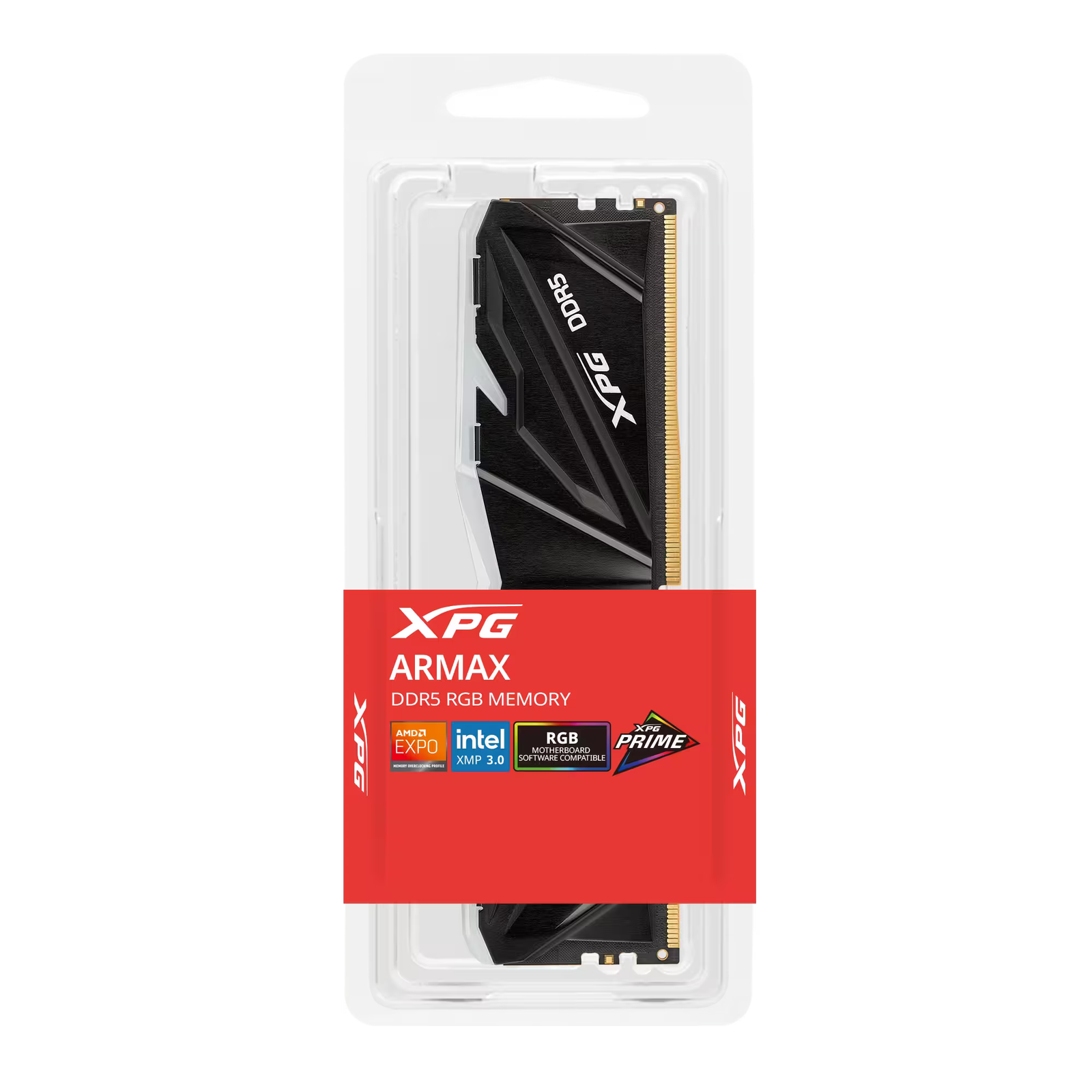 RAM ADATA XPG ARMAX RGB DDR5 32GB Desktop Memory, 6000 MT/s, U-DIMM, RGB Gaming RAM, Black