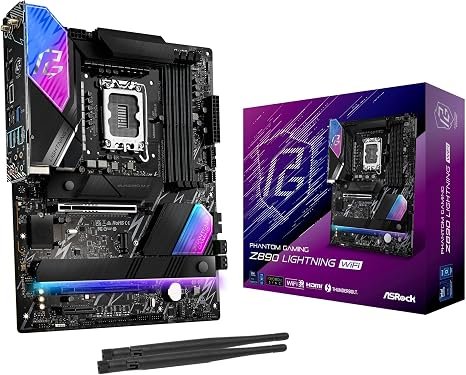 ASRock Z890 Lightning WiFi LGA 1851 Intel Z890 ATX Motherboard