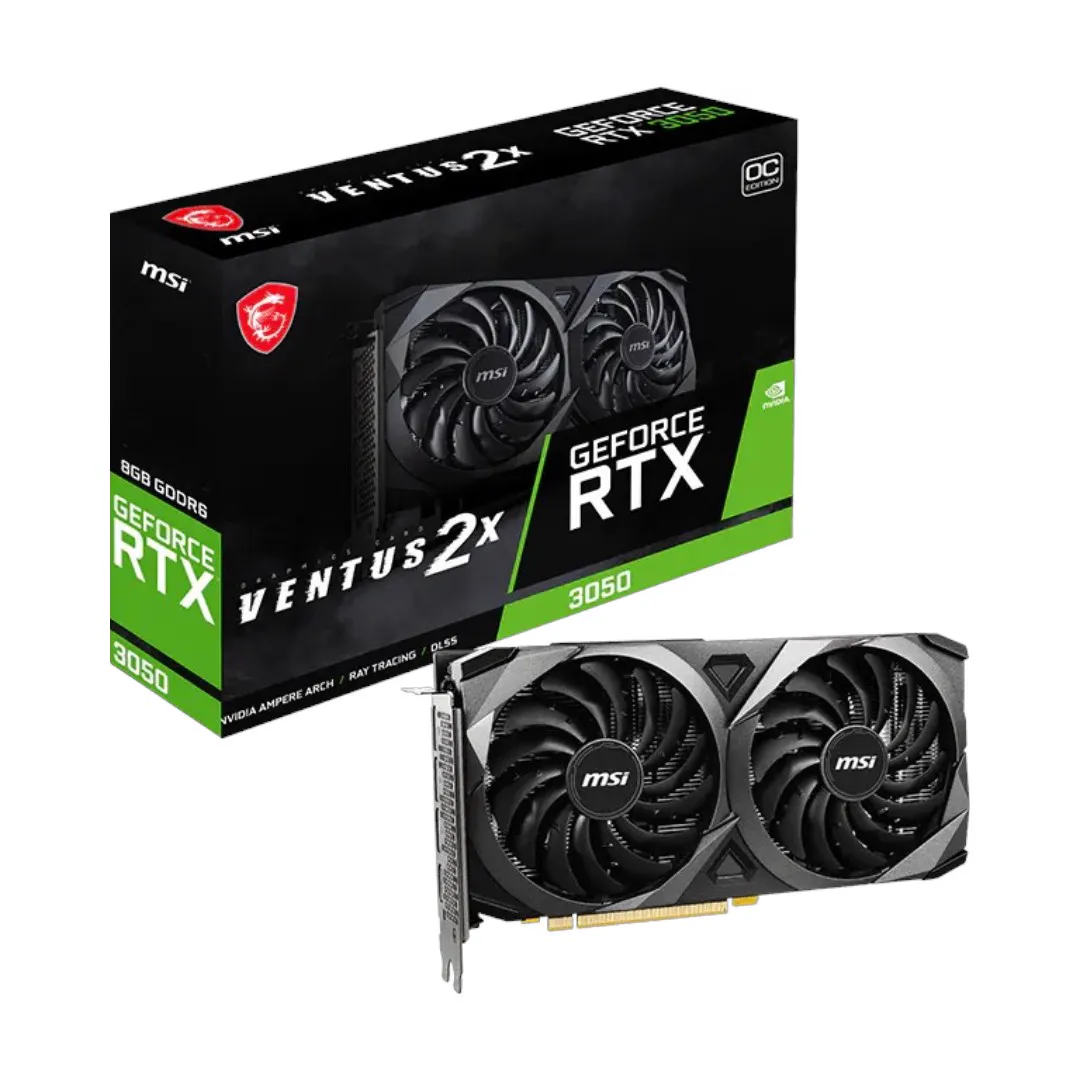 MSI RTX 3050 VENTUS 2X 8G OC