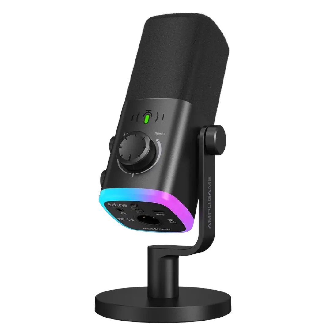FIFINE AmpliGame AM9 USB/XLR Dynamic Microphone