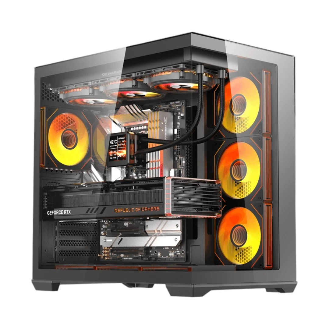 Darkflash C280 E-ATX PC Case Black
