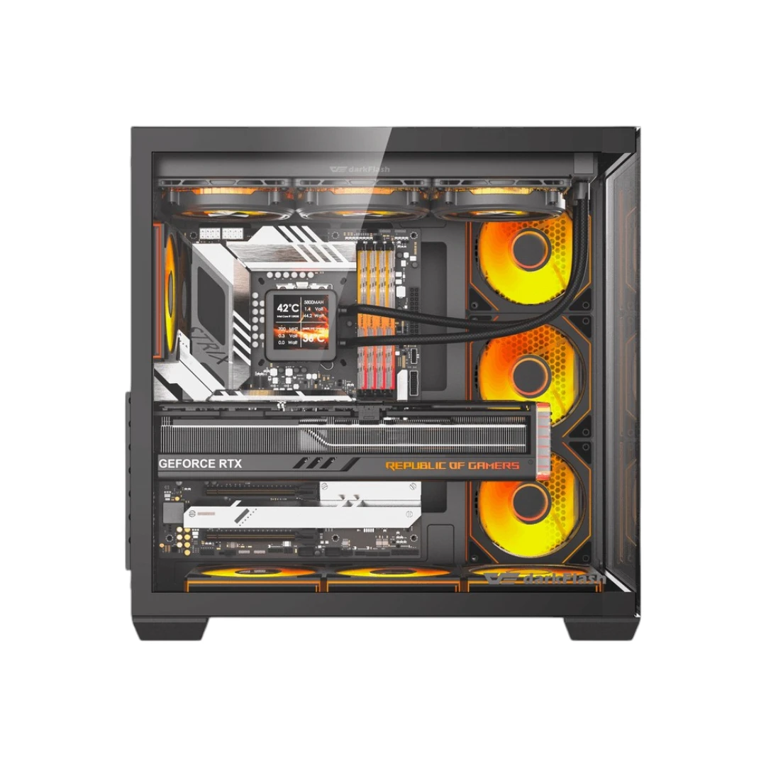 Darkflash C280 E-ATX PC Case Black