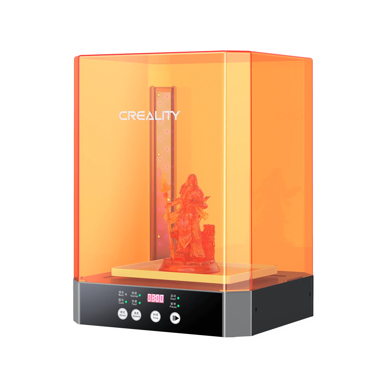 Cooler Creality UW-03 2-in-1 Wash & Cure Machine, Large 8L Wash Tank, 405nm UV Curing, 360° Rotary Platform, Wash, Cure & Dry Modes, For Resin 3D Prints