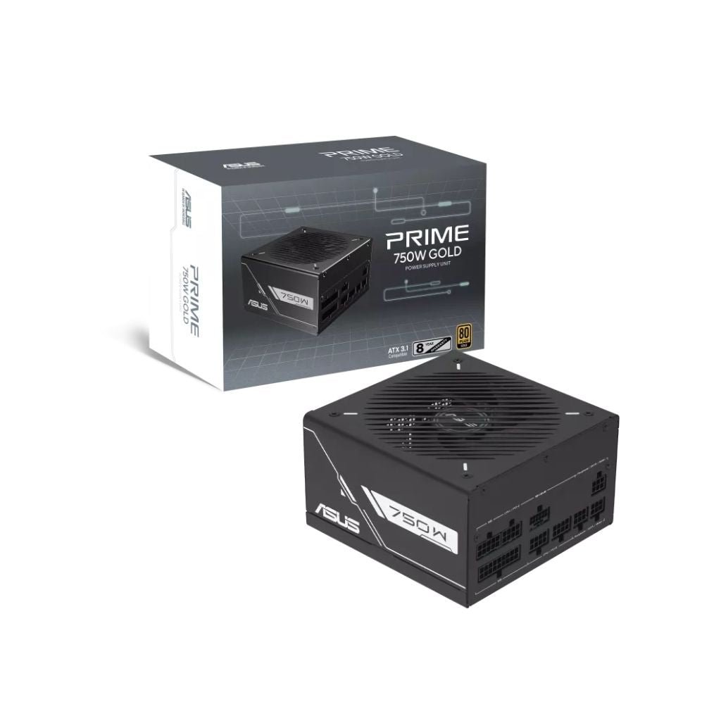 Power Supply ASUS Prime 750G - 750W Gold Fully Modular PSU - Black