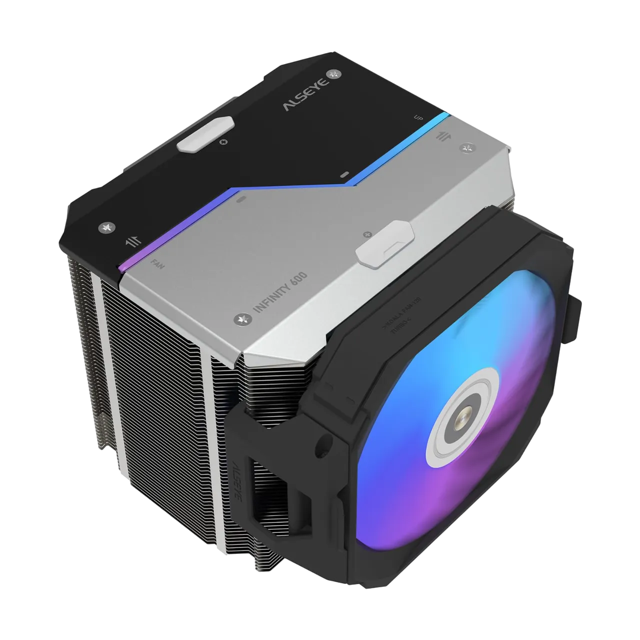 ALSEYE Infinity i600 CPU Cooler Black