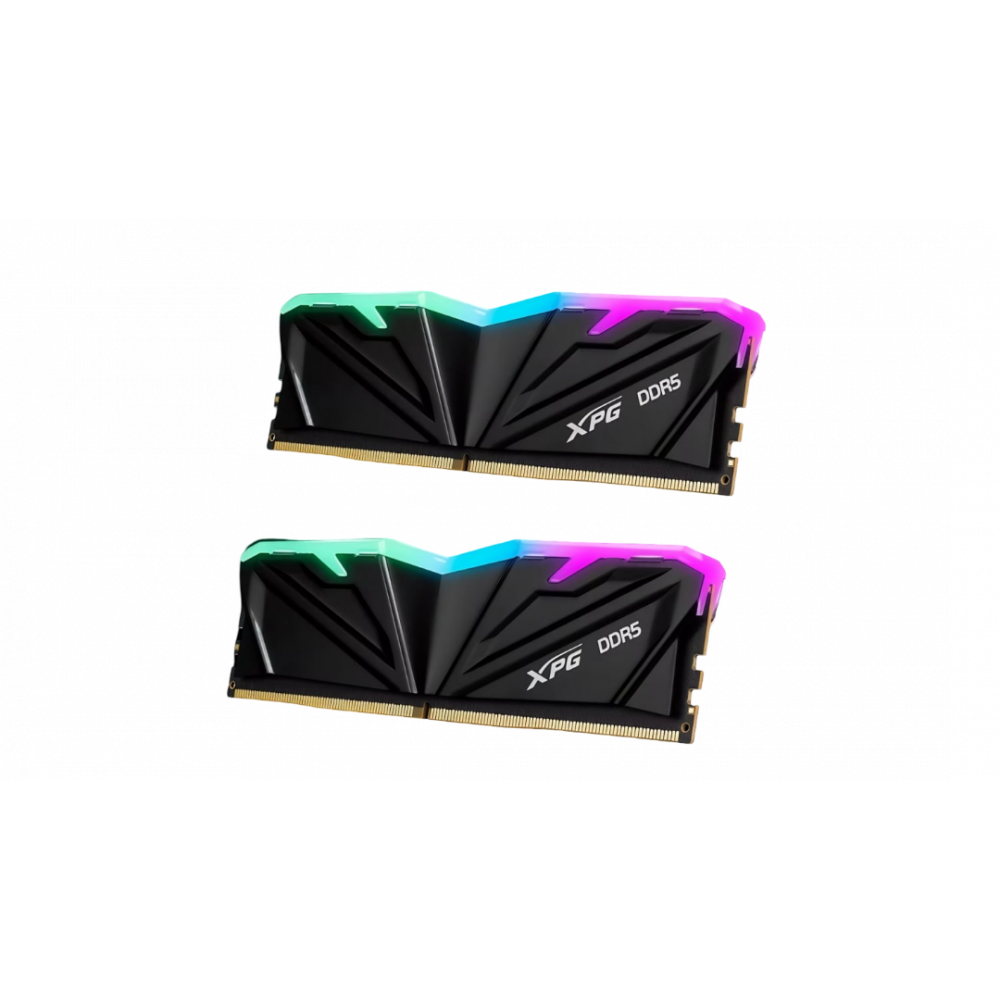 RAM XPG ARMAX RGB DDR5 Gaming RAM 32GB (2x16GB) 6000MT/s CL32 - High Performance RGB Desktop Memory with Intel XMP 3.0 & AMD EXPO Support - Premium Heat Spreader - Black