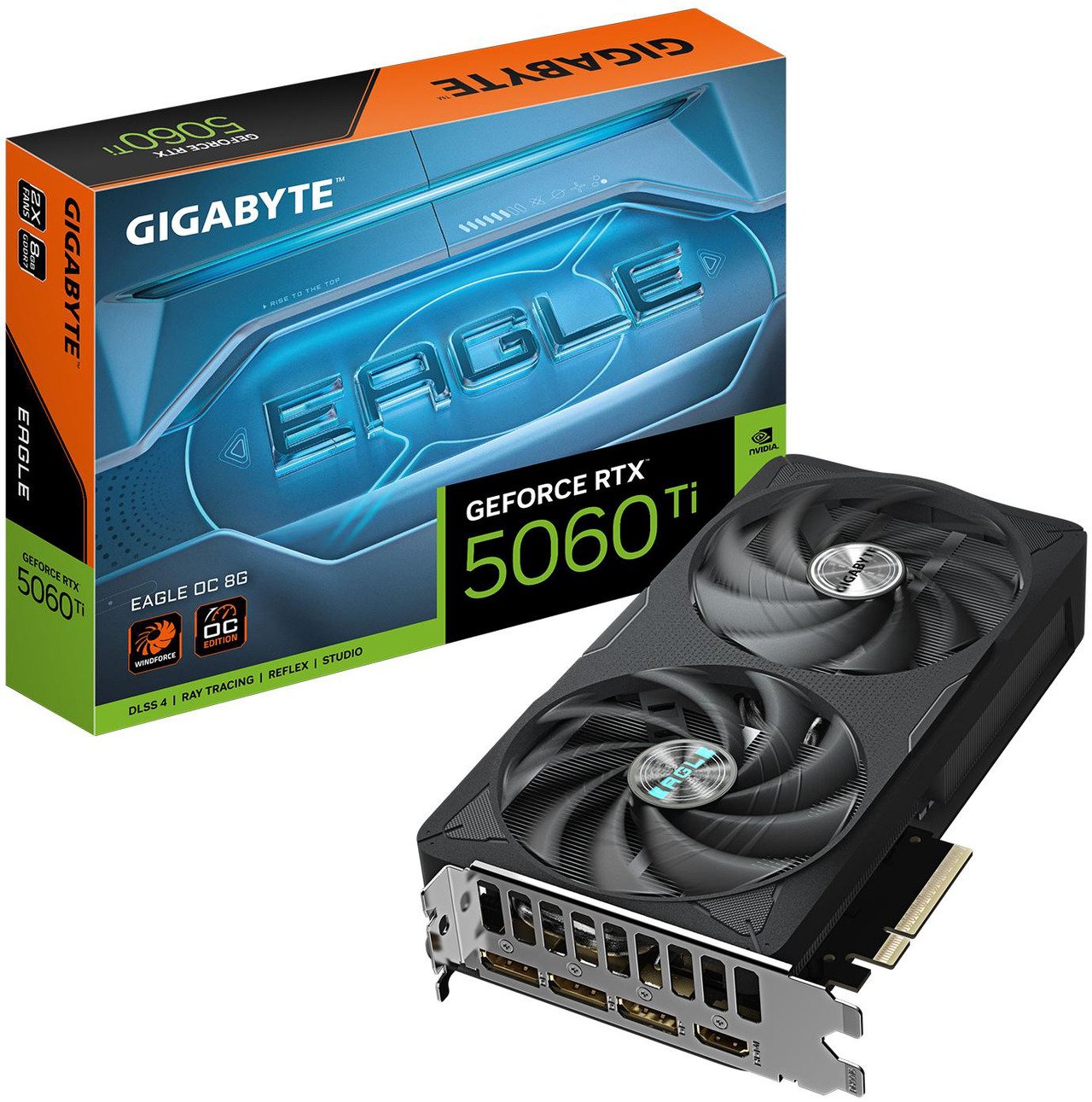 Graphics Card GIGABYTE GeForce RTX™ 5060 Ti EAGLE OC 8GB
